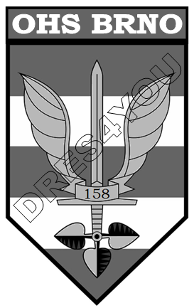 TYP 3 - OHS BRNO (volba nápisu černá/bílá/šedá)